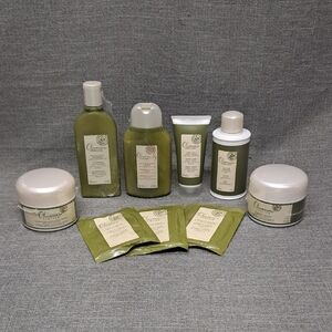 New Perlier Olivarium 9 Piece Bath Body Set Shampoo Body Cream Treatment Scrub